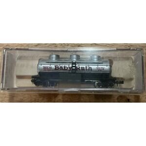 Model Power N Scale Baby Ruth Tank Car, Grey